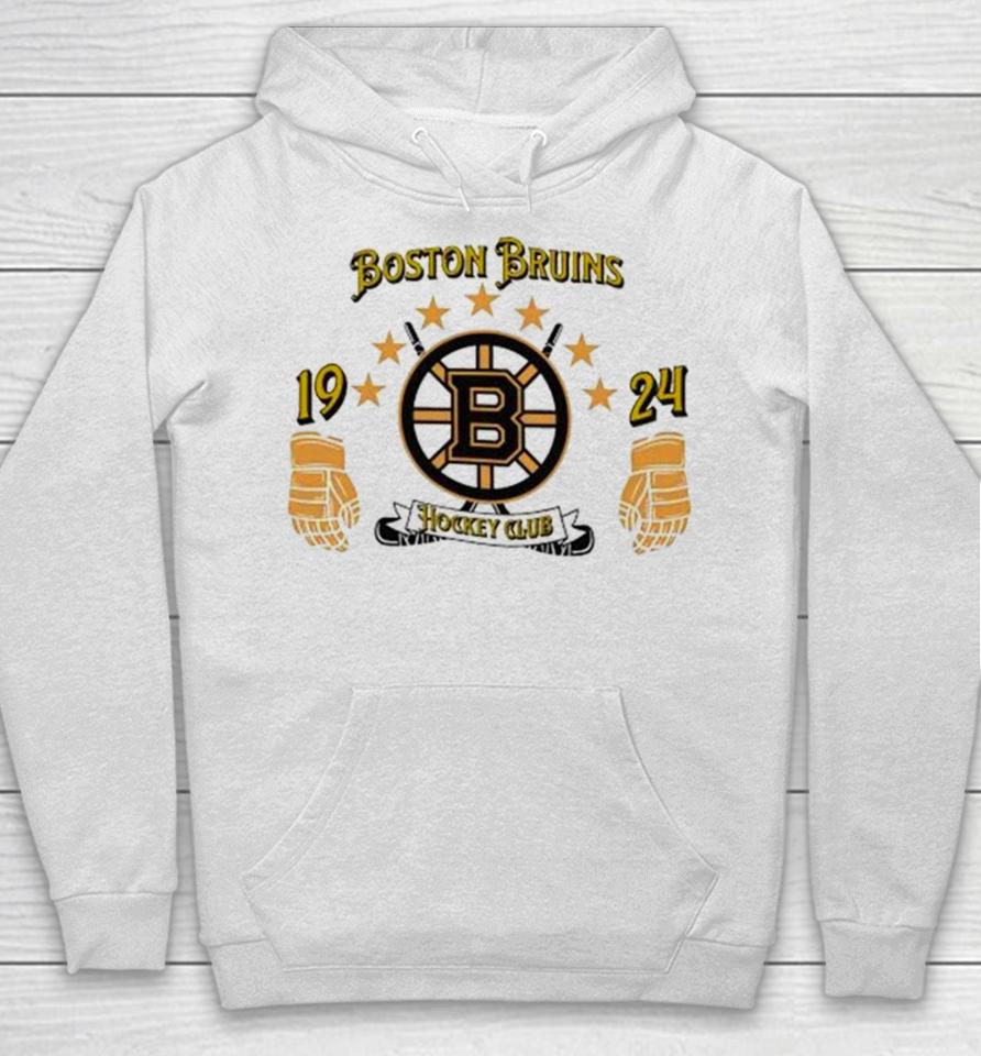 Celebrate 100 Year 1924 – 2024 Boston Bruins Logo Stars Hoodie