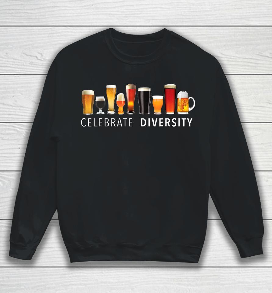 Celebrate Diversity Craft Beer Sweatshirt