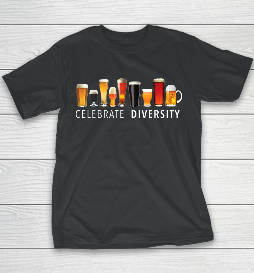 Celebrate Diversity Craft Beer Youth T-Shirt