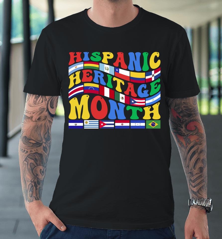 Celebrate Hispanic Heritage Month Celebrar Premium T-Shirt