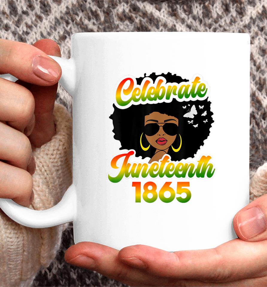Celebrate Juneteenth Free-Ish Since 1865 Emancipation Blm Coffee Mug