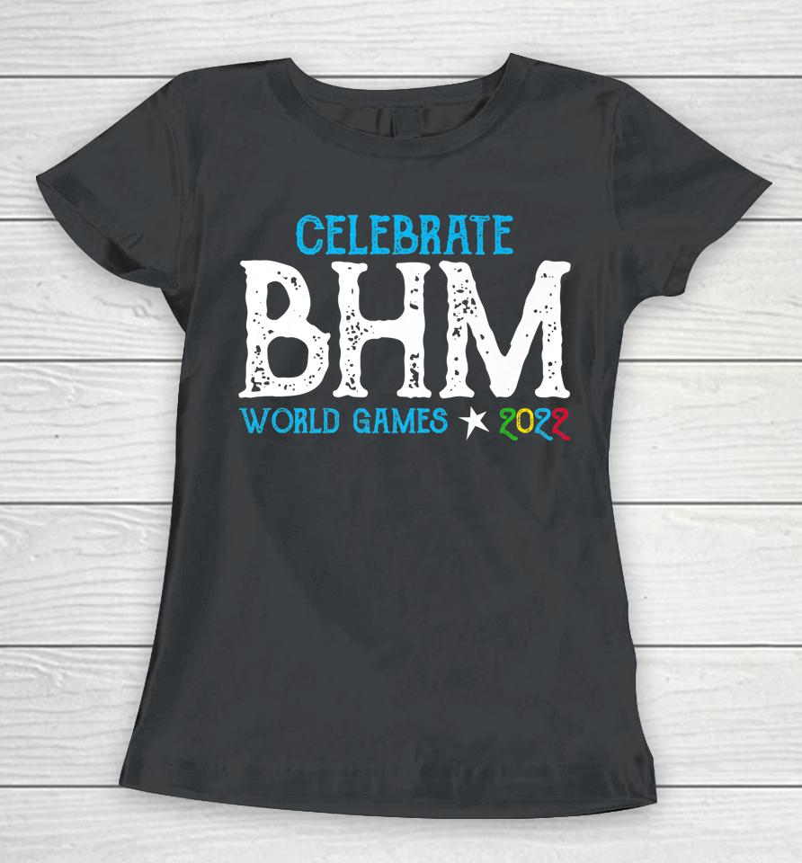 Celebrate Usa 2022 Men's World Games Birmingham Women T-Shirt