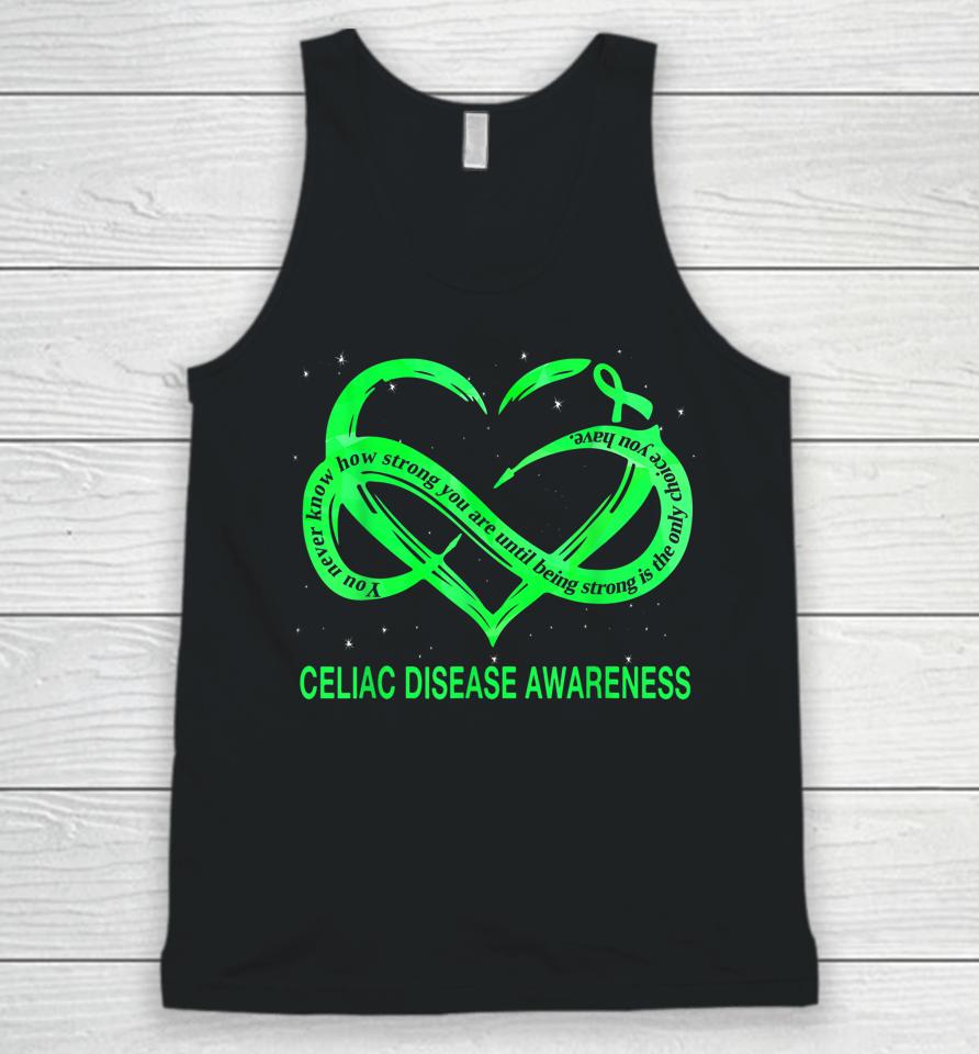 Celiac Disease Awareness Being Strong Is The Only Choice Unisex Tank Top