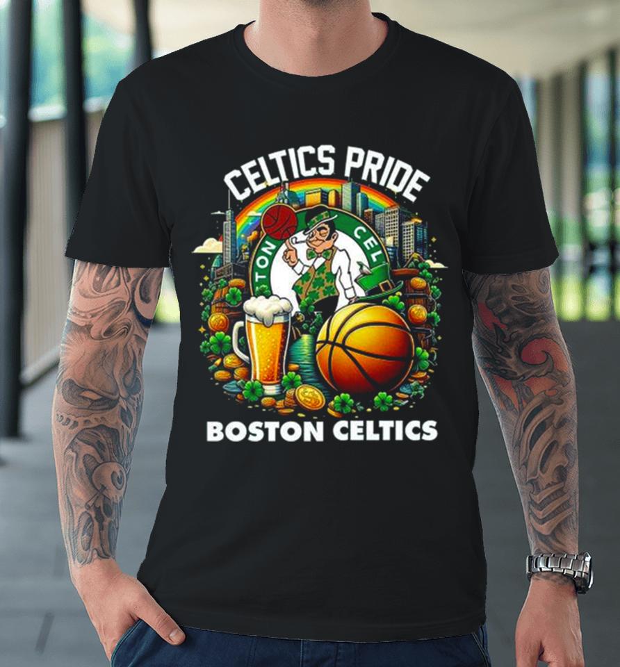 Celtics Pride Boston Celtics St. Patrick’s Day Premium T-Shirt