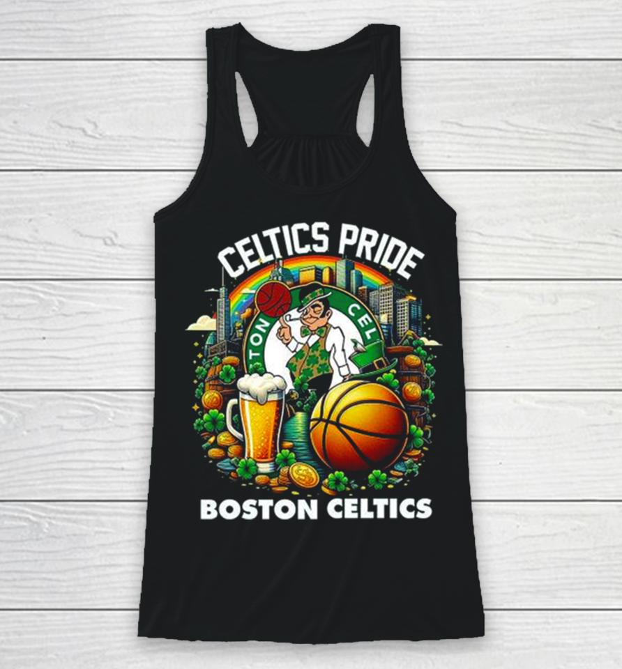 Celtics Pride Boston Celtics St. Patrick’s Day Racerback Tank