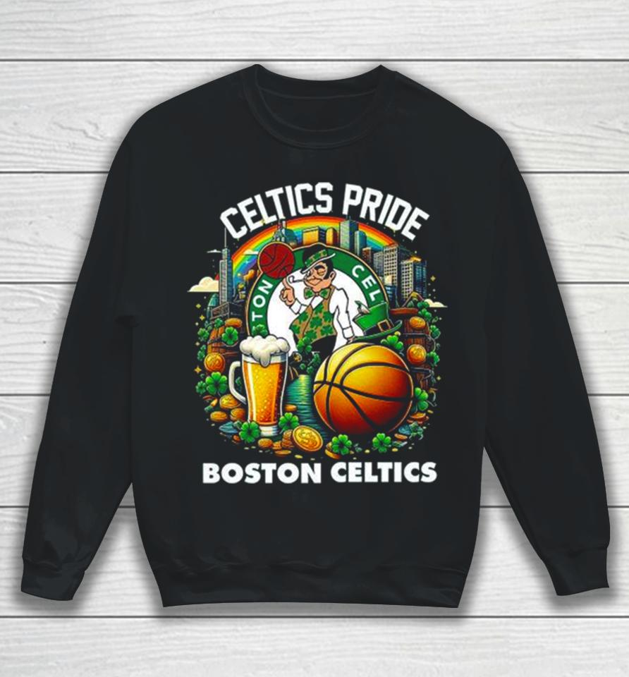 Celtics Pride Boston Celtics St. Patrick’s Day Sweatshirt