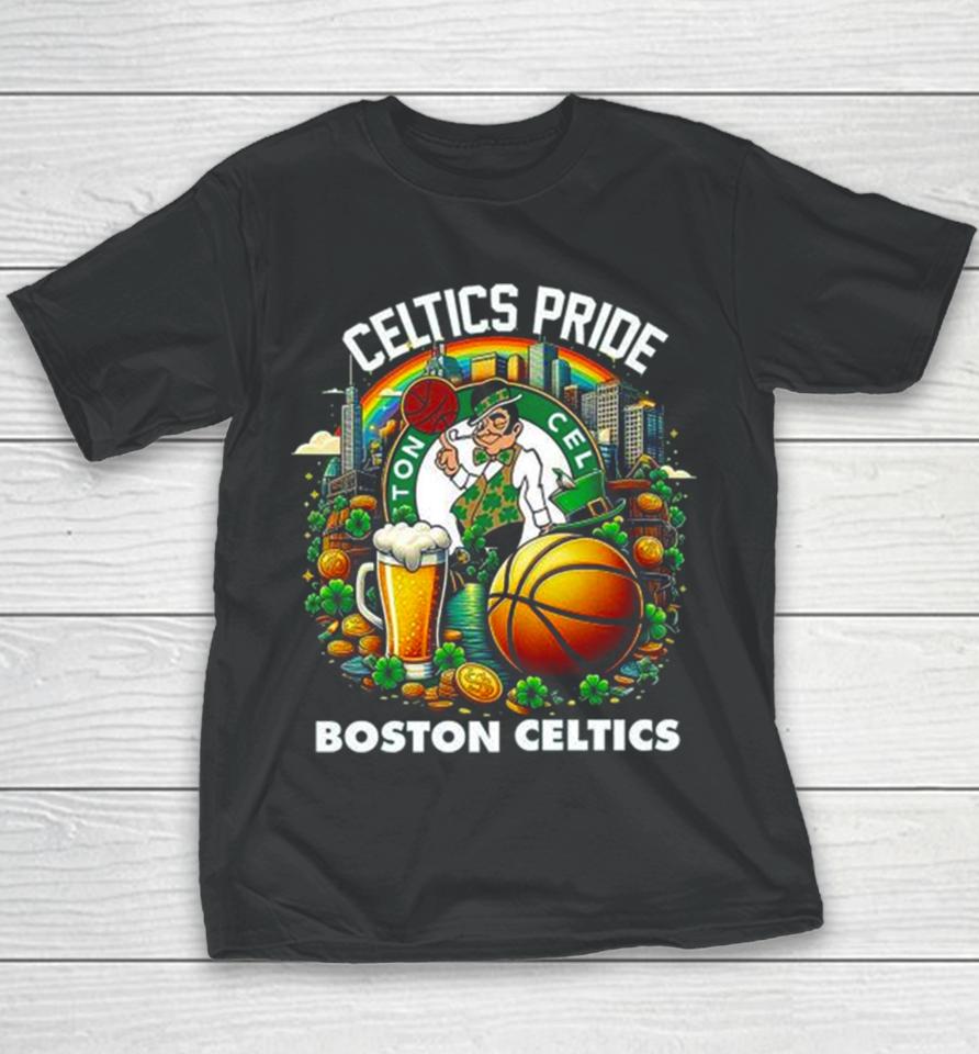 Celtics Pride Boston Celtics St. Patrick’s Day Youth T-Shirt
