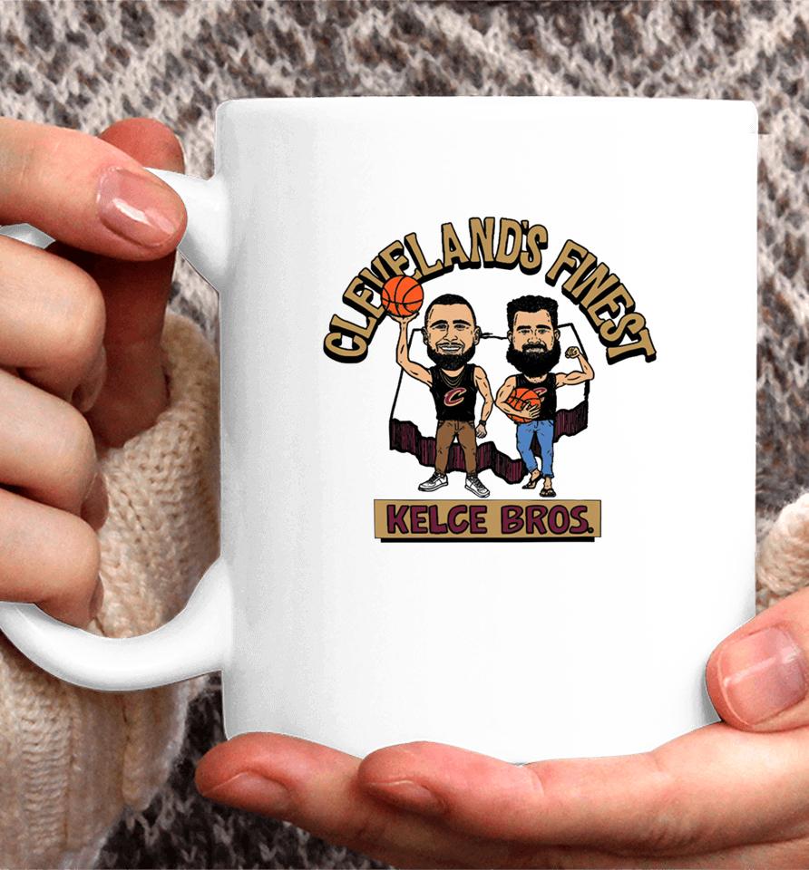 Center Court Store Cleveland's Finest Kelce Brothers Coffee Mug