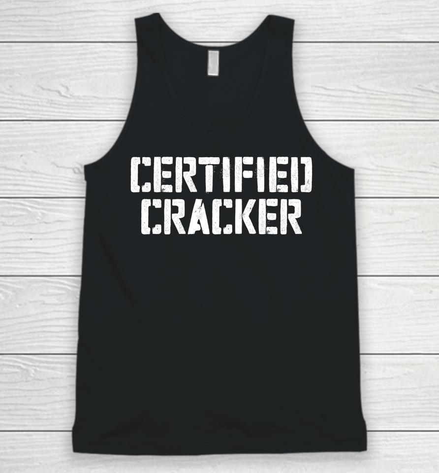 Certified Cracker Unisex Tank Top