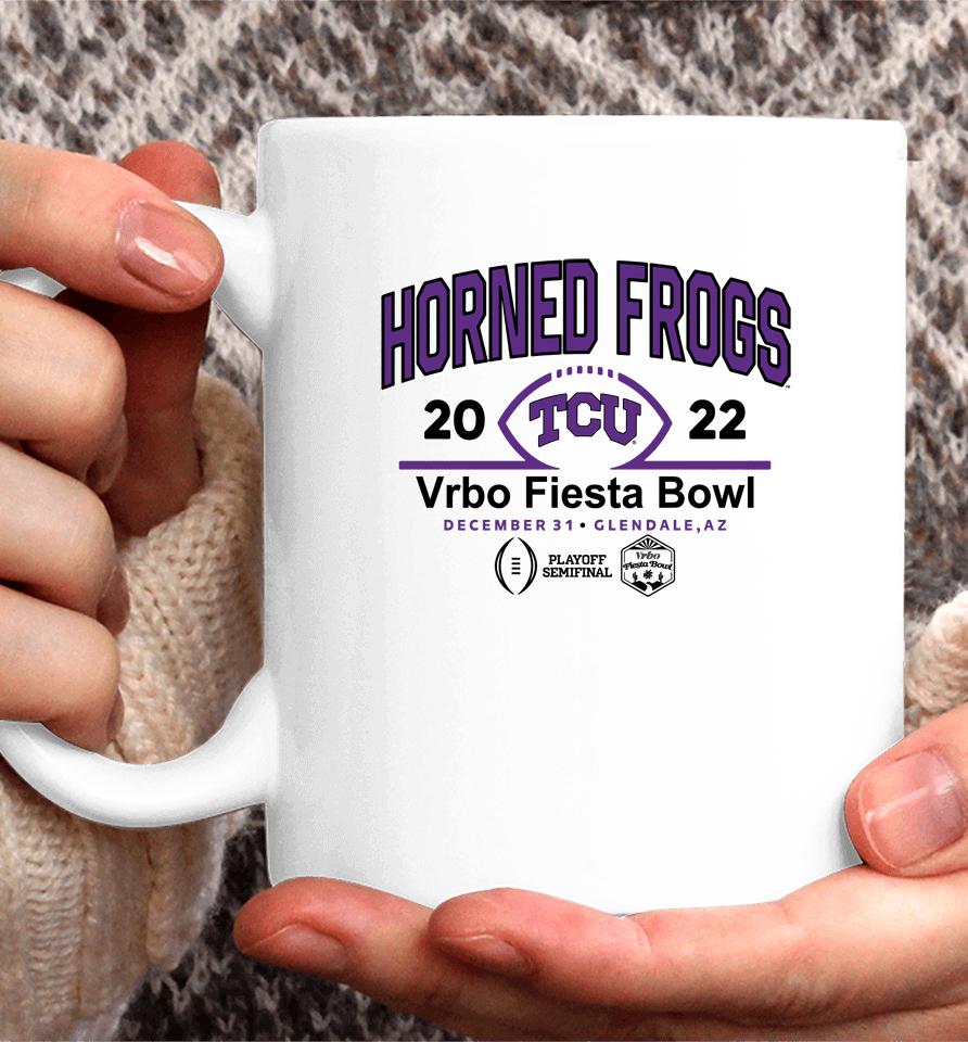 Cfp Semifinal Vrbo Fiesta Bowl Tcu Team Logo Coffee Mug