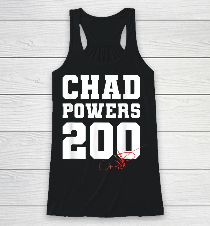 Chad Powers American Football Racerback Tank