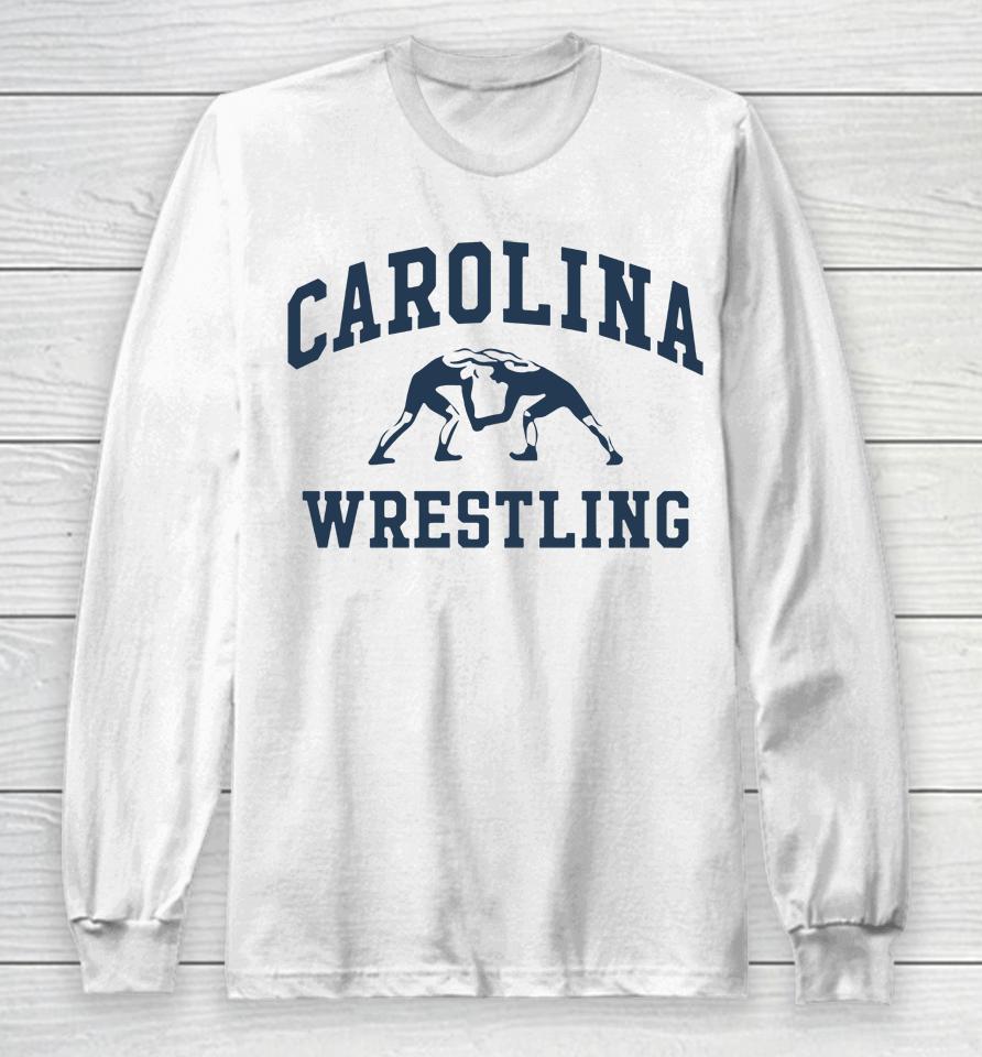 Champion North Carolina Tar Heels Wrestling Icon Powerblend Long Sleeve T-Shirt