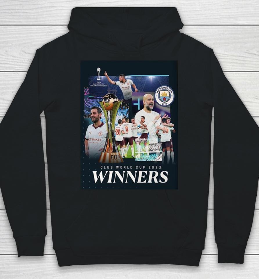Champions Of The World For 2023 Fifa Club World Cup Champions Are Manchester City Hoodie