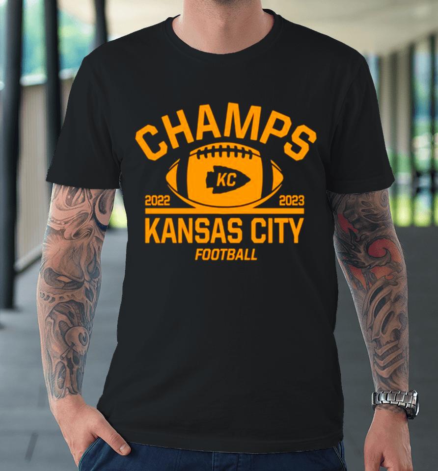 Champs Kansas City Football Chiefs Super Bowl Premium T-Shirt