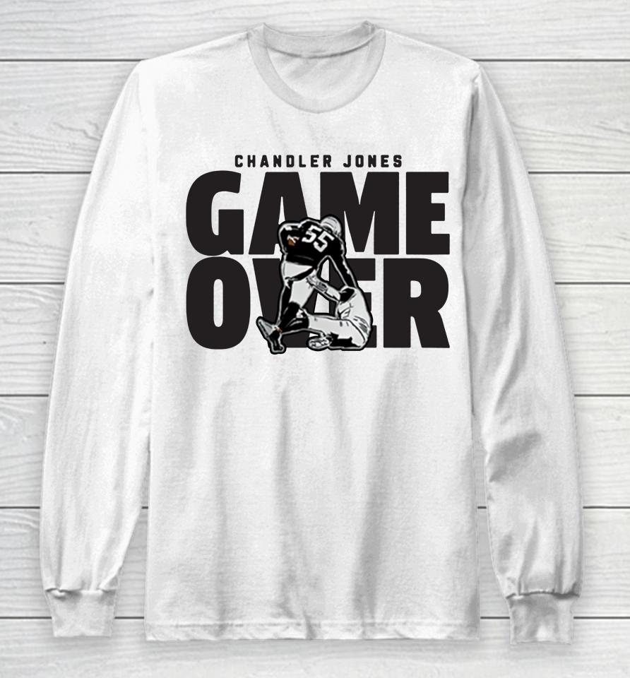 Chandler Jones Game Over Long Sleeve T-Shirt
