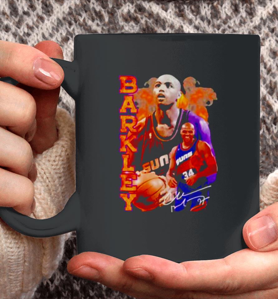 Charles Barkley Basketball Player Signature Coffee Mug