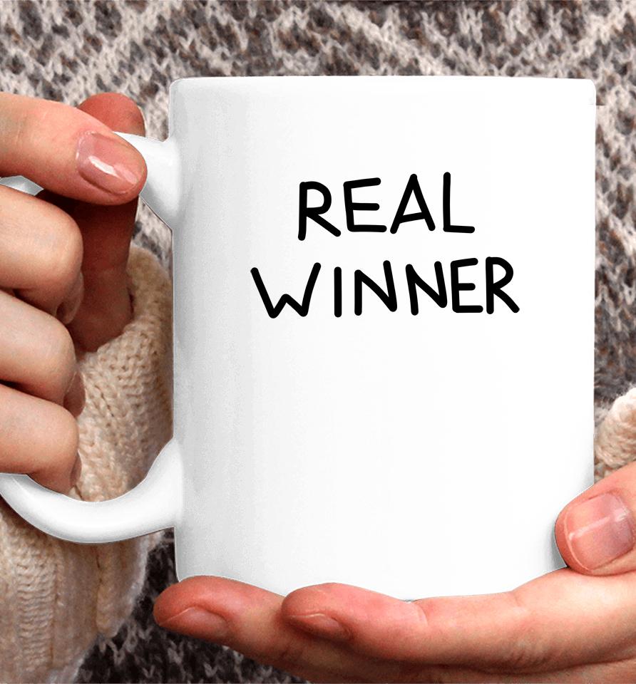 Charli Xcx Wearing Real Winner Coffee Mug