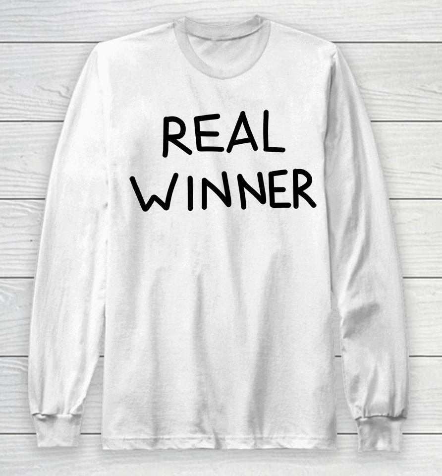 Charli Xcx Wearing Real Winner Long Sleeve T-Shirt