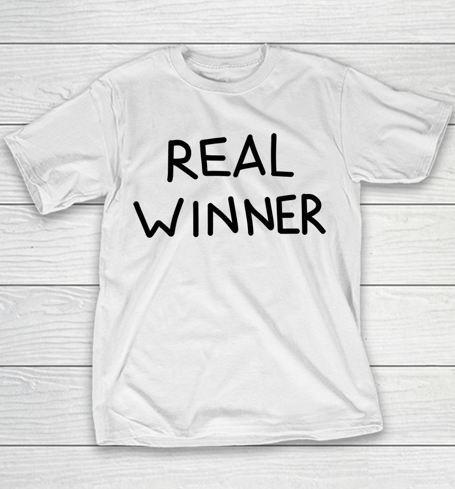 Charli Xcx Wearing Real Winner Youth T-Shirt