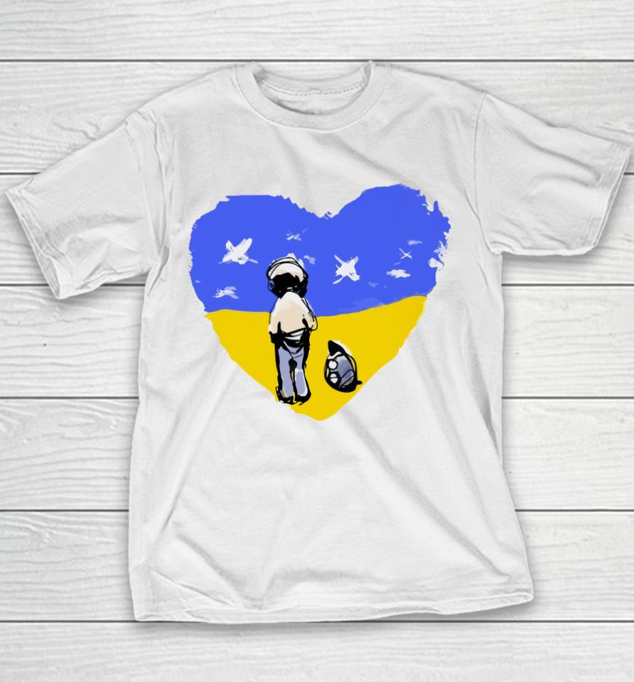Charlie Mackesy Ukraine Youth T-Shirt