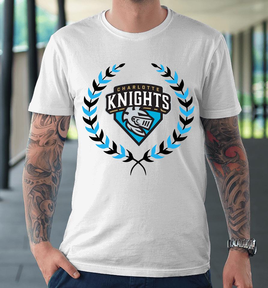Charlotte Knights Champion Laurels Premium T-Shirt