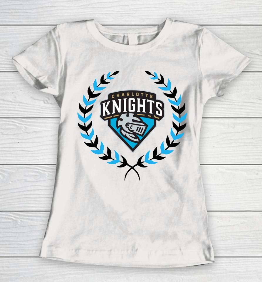 Charlotte Knights Champion Laurels Women T-Shirt