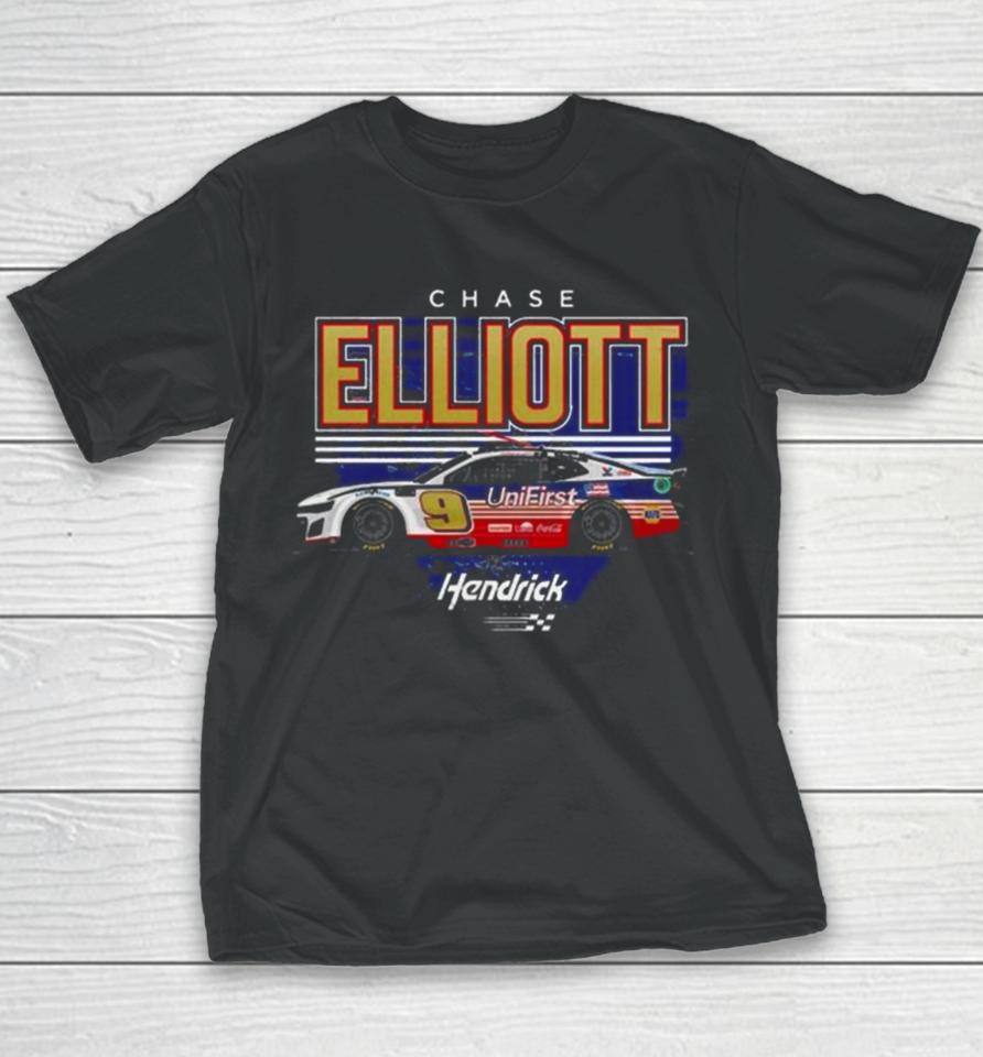 Chase Elliott Hendrick Motorsports Team Collection Unifirst Car 2024 Youth T-Shirt