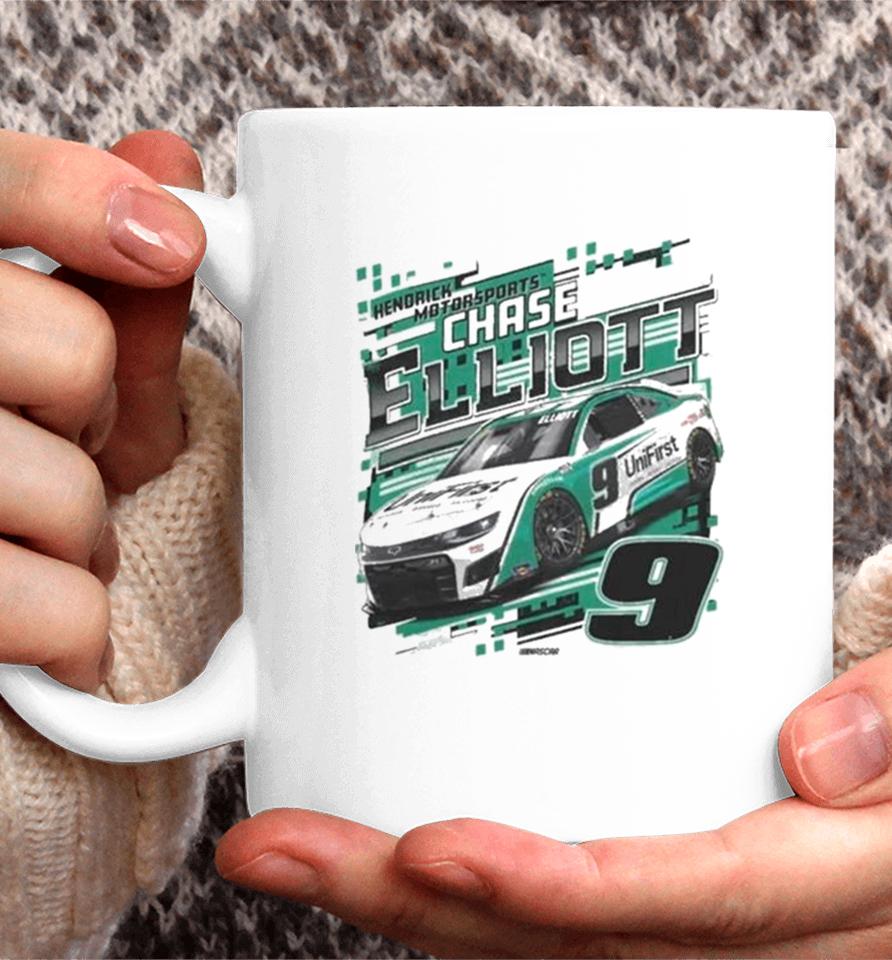 Chase Elliott Hendrick Motorsports Team Collection Unifirst Car Coffee Mug