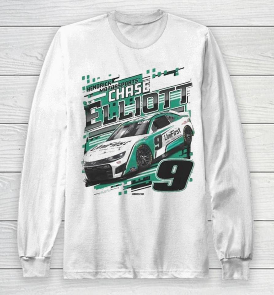 Chase Elliott Hendrick Motorsports Team Collection Unifirst Car Long Sleeve T-Shirt