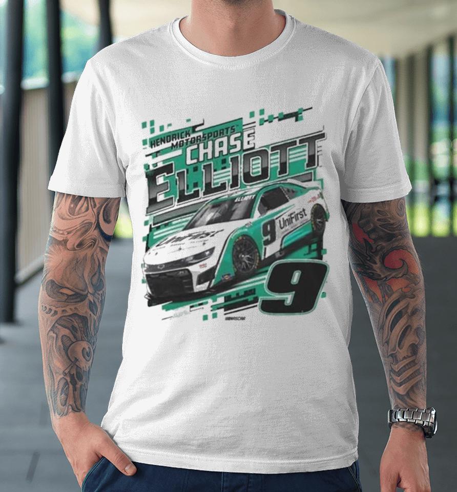 Chase Elliott Hendrick Motorsports Team Collection Unifirst Car Premium T-Shirt