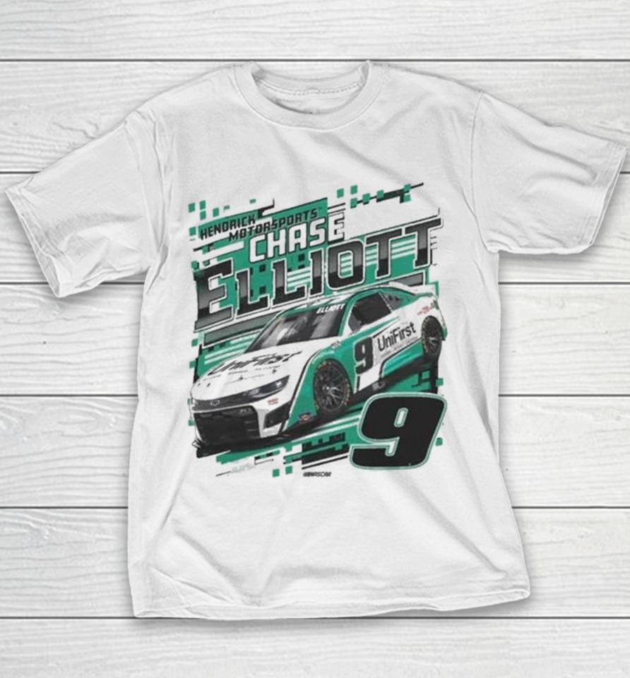 Chase Elliott Hendrick Motorsports Team Collection Unifirst Car Youth T-Shirt