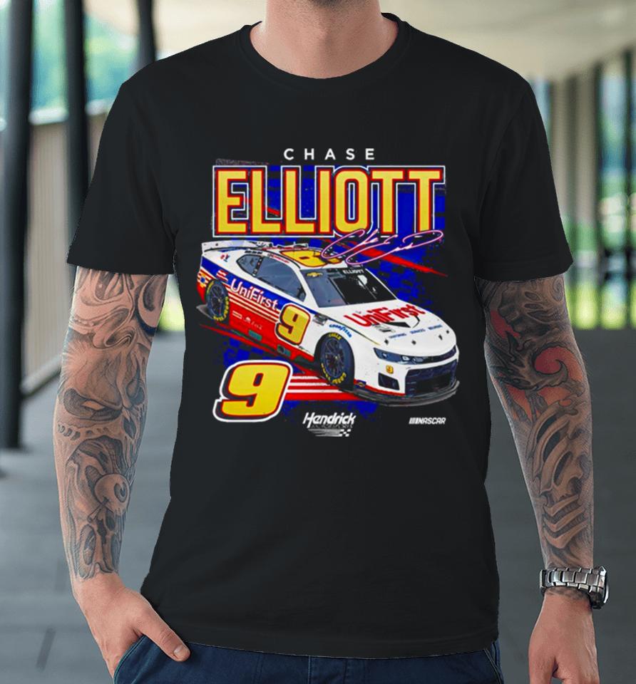 Chase Elliott Hendrick Motorsports Team Collection Youth Unifirst Car Premium T-Shirt