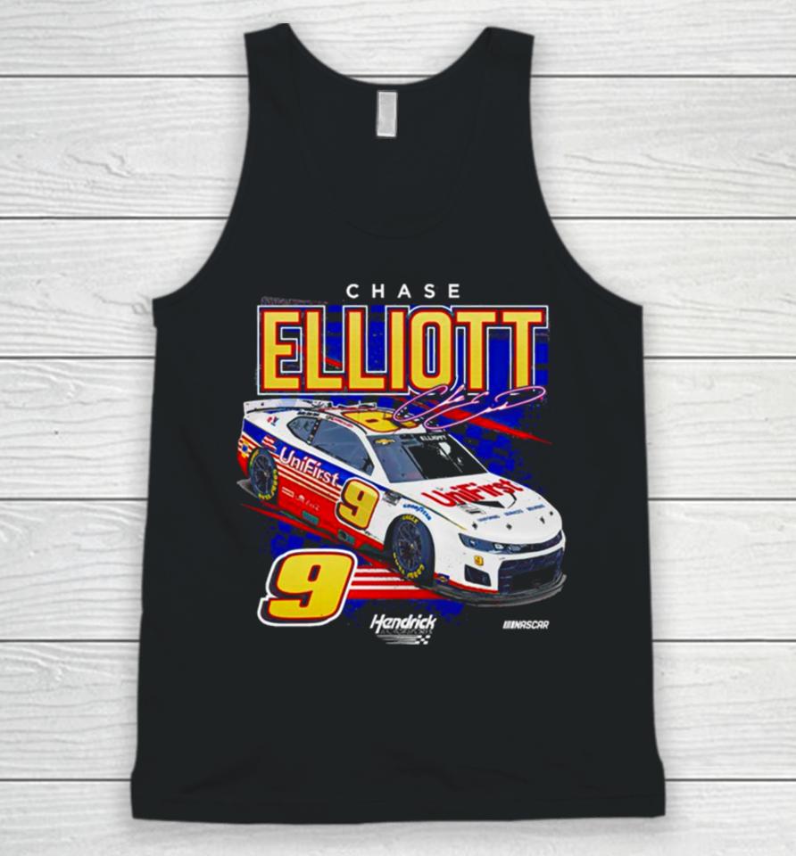 Chase Elliott Hendrick Motorsports Team Collection Youth Unifirst Car Unisex Tank Top