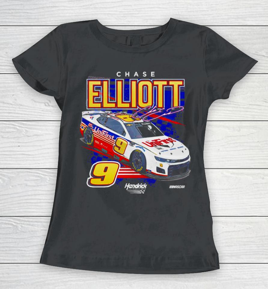 Chase Elliott Hendrick Motorsports Team Collection Youth Unifirst Car Women T-Shirt