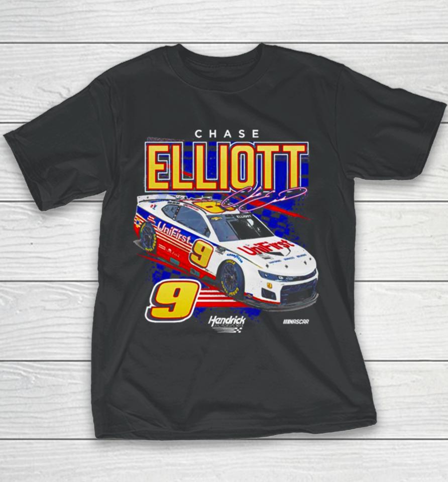 Chase Elliott Hendrick Motorsports Team Collection Youth Unifirst Car Youth T-Shirt