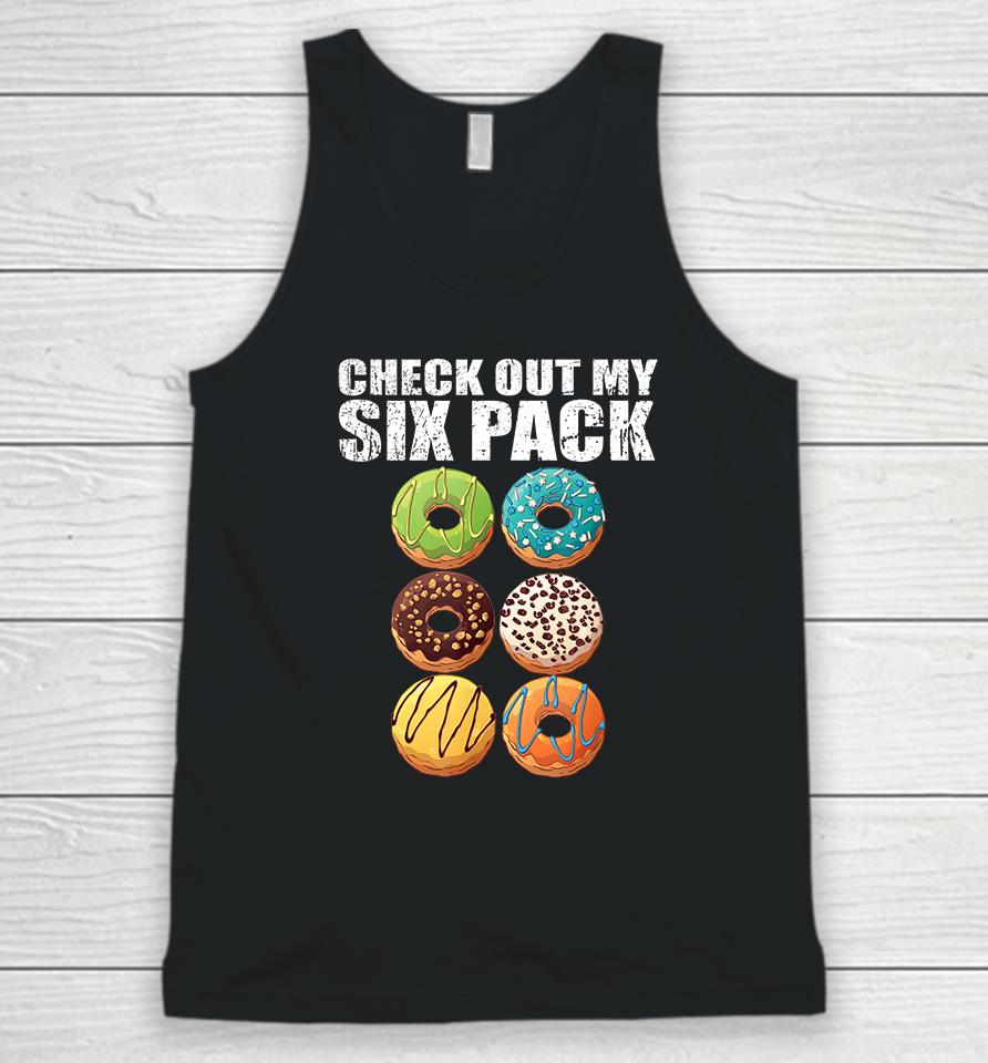 Check Out My Six Pack Donut Unisex Tank Top