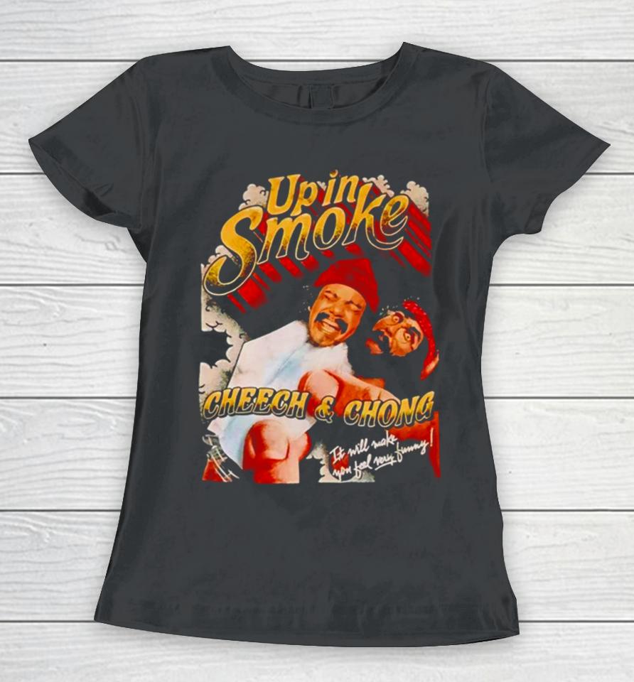 Cheech &Amp; Chong Up In Smoke Women T-Shirt