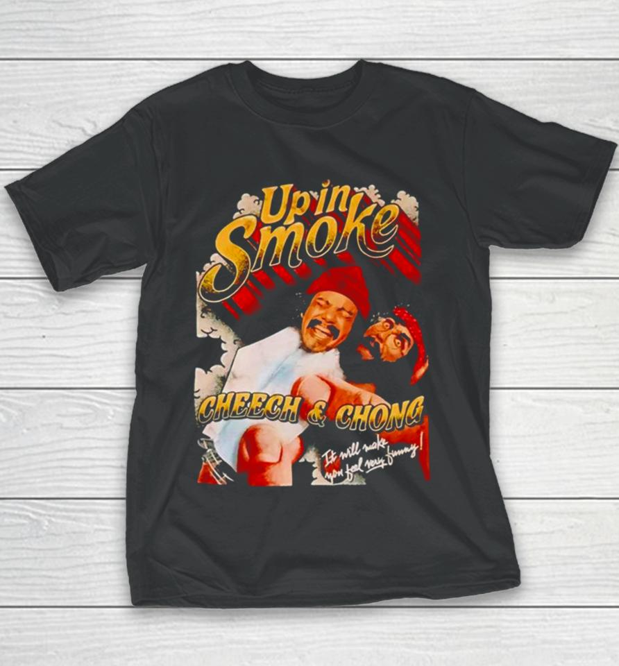Cheech &Amp; Chong Up In Smoke Youth T-Shirt