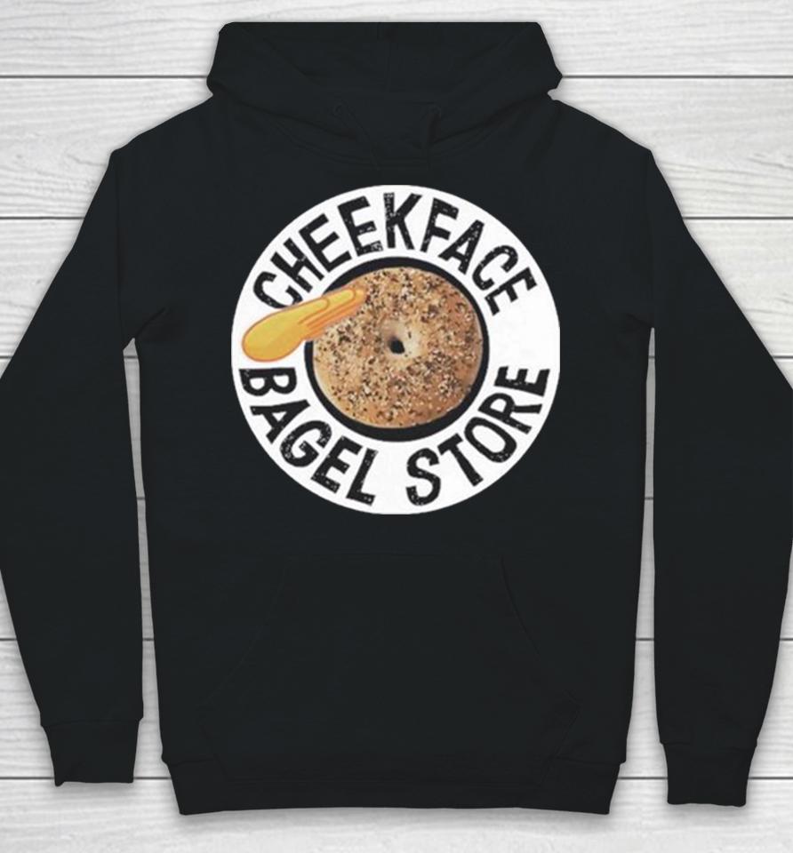 Cheekface Bagel Donut Black Sesame, White Sesame Hoodie