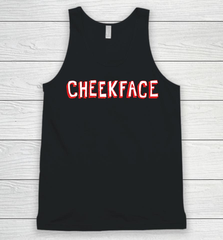 Cheekface Banner Unisex Tank Top