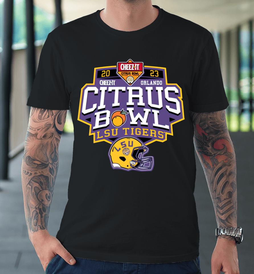 Cheez-It Orlando Citrus Bowl 2023 Lsu Tigers Premium T-Shirt