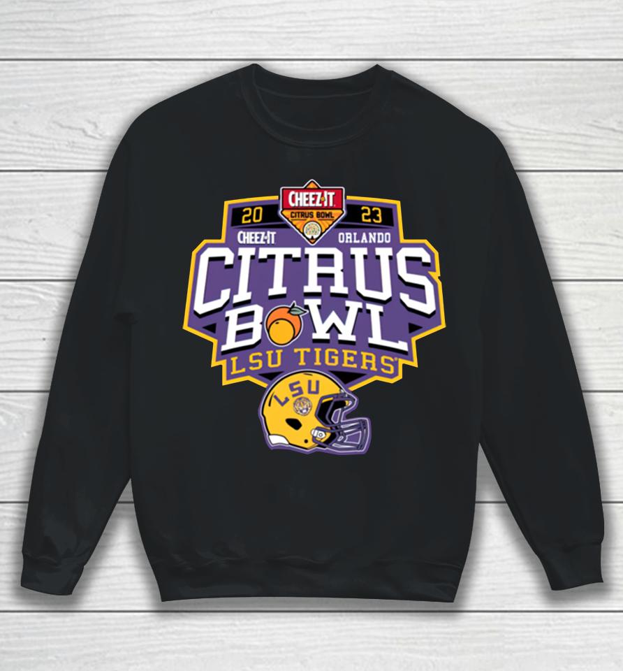 Cheez-It Orlando Citrus Bowl 2023 Lsu Tigers Sweatshirt