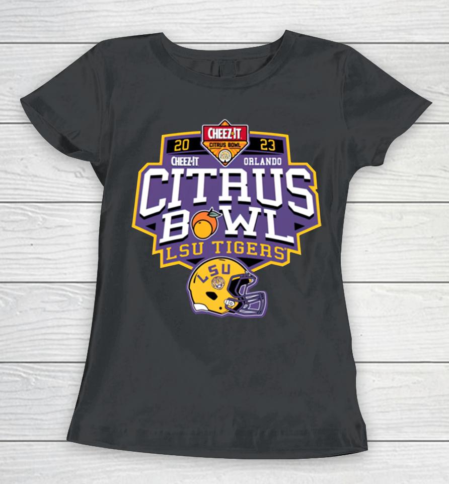Cheez-It Orlando Citrus Bowl 2023 Lsu Tigers Women T-Shirt