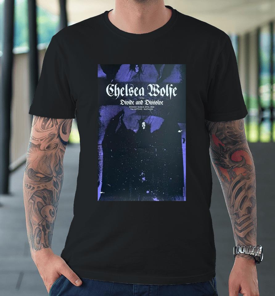 Chelsea Wolfe Show At The Neptune Theatre March 25 2024 Premium T-Shirt