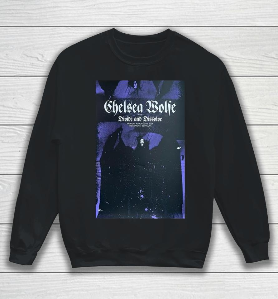 Chelsea Wolfe Show At The Neptune Theatre March 25 2024 Sweatshirt