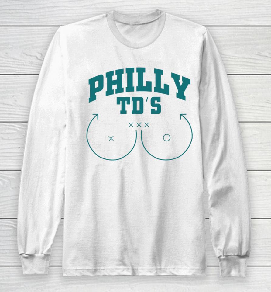 Chelsie Philly Td’s Boobs Long Sleeve T-Shirt