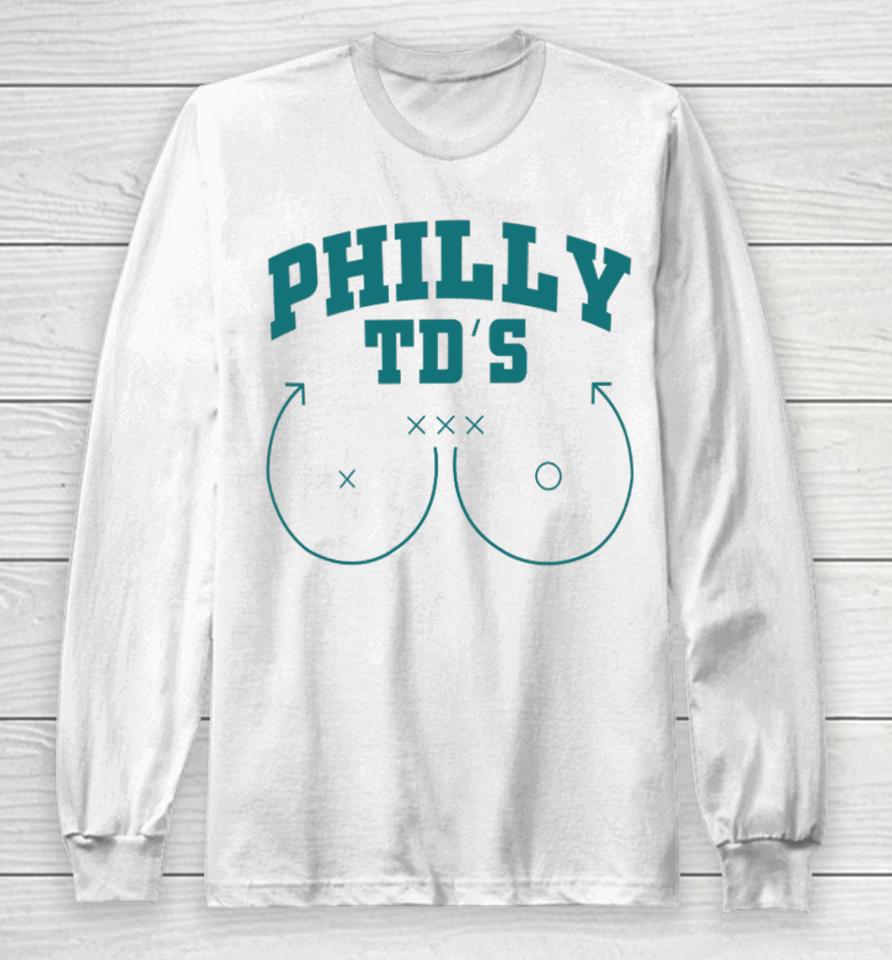 Chelsie Philly Td’s Boobs Long Sleeve T-Shirt