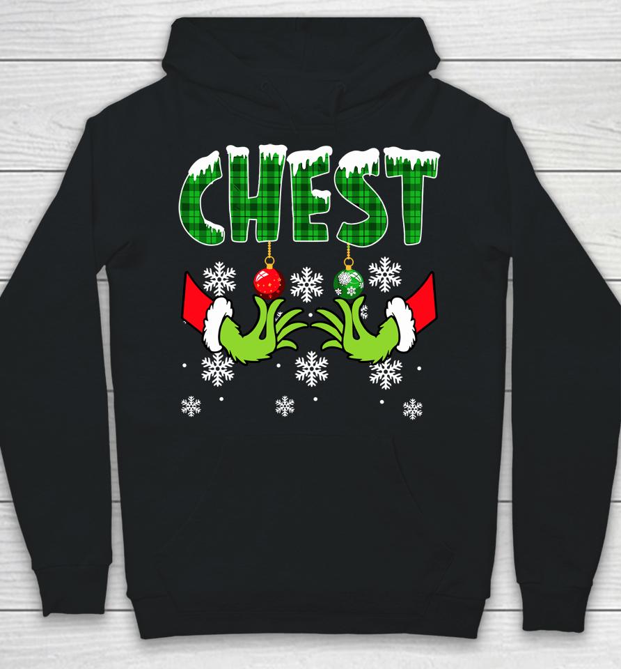 Chest Nuts Christmas Shirt Funny Matching Couple Chestnuts Hoodie