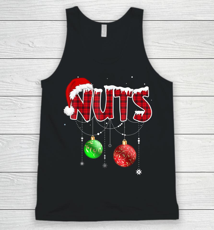Chest Nuts Funny Matching Chestnuts Christmas Couples Nuts Unisex Tank Top