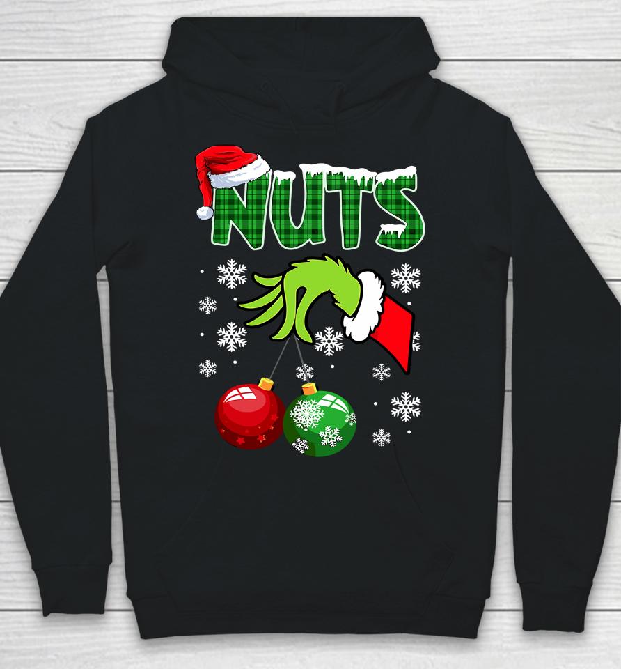 Chest Nuts Matching Chestnuts Funny Christmas Couples Nuts Hoodie